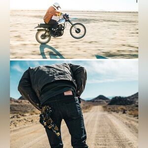 Iron & Resin Enduro 32 men’s selvedged denim 68% cotton